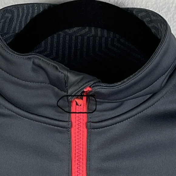 Under Armour Track Jacket Gir'ls Size YL ColdGear Infrared Lined Athletic Gray - Picture 10 of 11